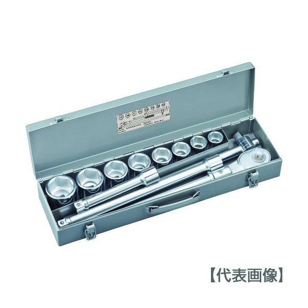 TONE ソケットレンチセット 差込角19．0mm 12点セット 6角