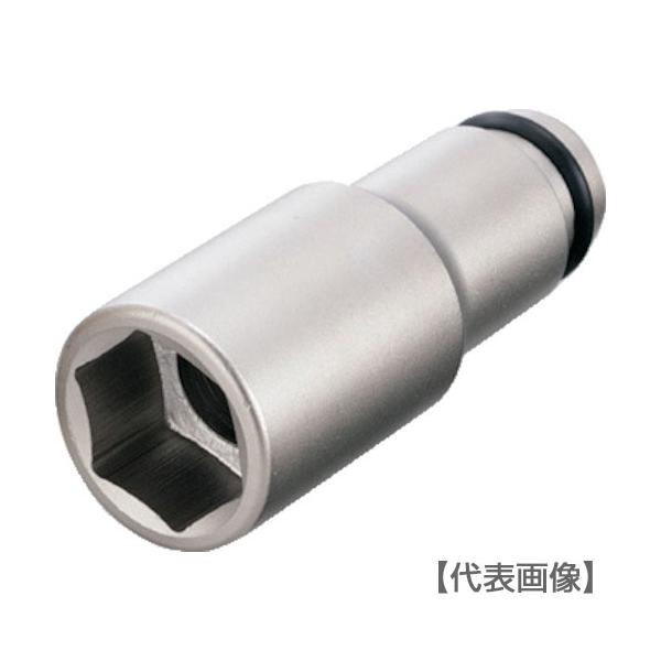 ＴＯＮＥ　インパクト用超ロングソケット　対辺寸法３０ｍｍ　全長１００ｍｍ（4NV-30L100）387-5954【ＴＯＮＥ（株）】
