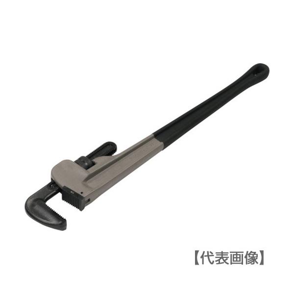 パイプレンチ　900 TONE パイプレンチ（アルミ製） 全長774mm 口開き140mm