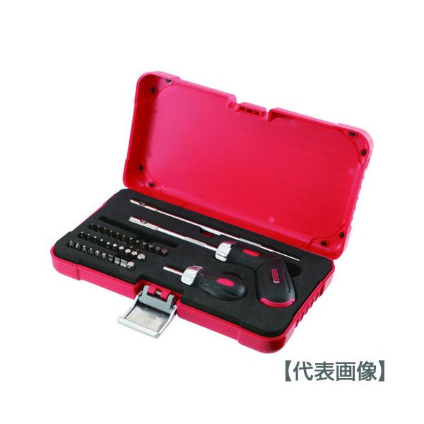 TONE ラチェット式ドライバーセット 37点セット（RDS32）404