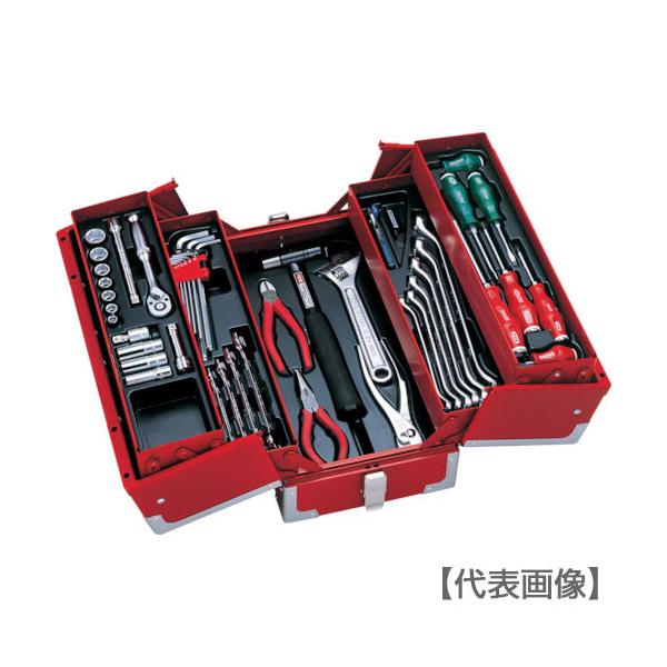 TONE 整備用工具セット ツールセット 差込角9．5mm 56点