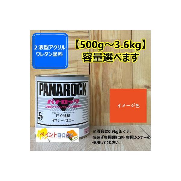 日立建機 タキシーイエロー】パナロック 500g〜選べます 2液型ウレタン