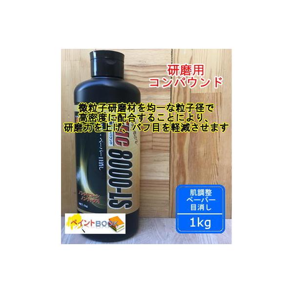 肌調整・ペーパー目消し用コンパウンド【容量1kg 】FMC8000-LS 液体