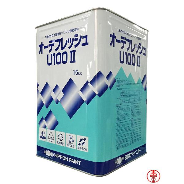 外壁水性フッ素上塗り塗料(オーデフレッシュF100Ⅲ) 10YR8/15 黄色 中