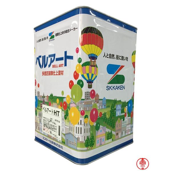 ベルアートIN AC標準色（白・淡彩〜濃彩）20kg 他意匠装飾仕上塗材 エスケー化研