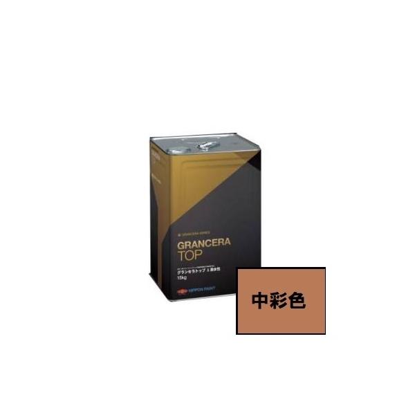【送料無料】ニッペ　グランセラトップ１液水性　5分艶有　中彩色　15ｋｇ　（常備色）