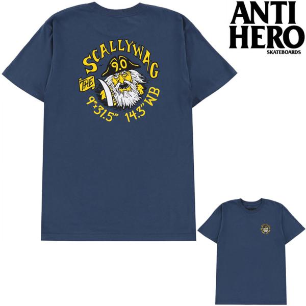 00s アンタイヒーロー　anti hero ロンt レア　ドクロタグ ANTIHERO（アンタイヒーロー） Tシャツ ANTI HERO SCALLYWAG TEE 正規