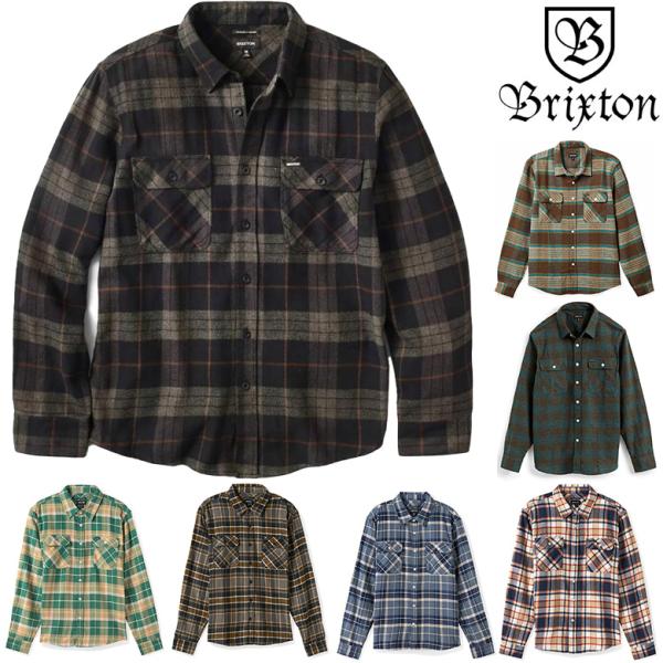 BRIXTON（ブリクストン） ネルシャツ BRIXTON BOWERY L/S FLANNEL