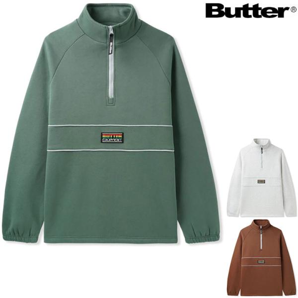 バターグッズ ハーフジップ ) BUTTER GOODS DOWNWIND 1/4 ZIP バターグッズ ハーフジップ ) BUTTER GOODS DOWNWIND 1/4 ZIP