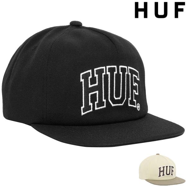 HUF（ハフ） キャップ HUF ARCH LOGO SNAP BACK CAP ベースボール