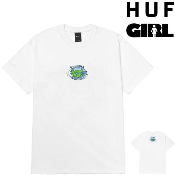 ハフ Tシャツ HUF x GIRL FISH BOWL S/S TEE ガール プリントT ハフ Tシャツ HUF x GIRL FISH BOWL S/S TEE ガール プリントT