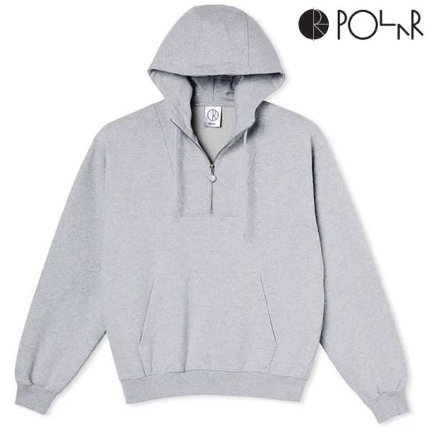 （ ポーラースケートカンパニー パーカー ） POLAR SKATE CO. HALF ZIP HOODIE フーディー ハーフジップフード  スウェット スケート