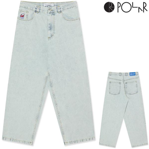 POLAR SKATE BIGBOY ビックボーイ ホワイト S 旧ロゴ ポーラースケートカンパニー パンツ POLAR SKATE CO. BIG BOY PANTS OG