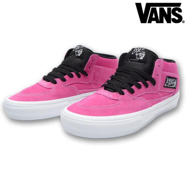 VANS バンズ スニーカー SKATE HALF CAB POP HOT PINK 正規取扱 VANS バンズ スニーカー SKATE HALF CAB POP HOT PINK 正規取扱