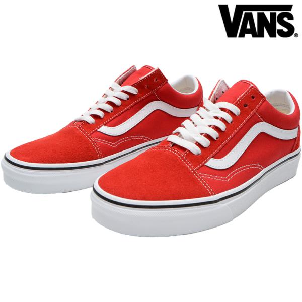 VANS（ヴァンズ） バンズ スニーカー VANS UA OLD SKOOL RACING RED