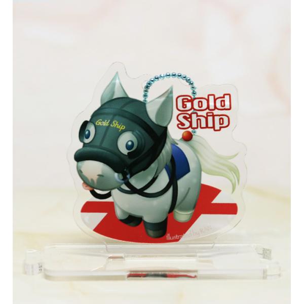 [Release date: April 18, 2023]こちらの商品は競走馬「ゴールドシップ」をモチーフにしたアクリルスタンドです。ボールチェーンがついているので、アクリルキーホルダーとしてバッグなどお好きな所に付けることがもできます。...