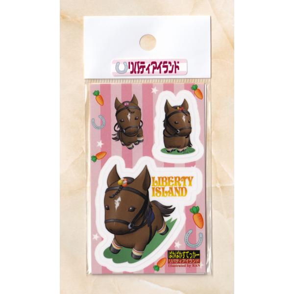 [Release date: January 10, 2024]こちらは「リバティアイランド」のステッカーです。UVラミネート加工済みで、耐水性・耐光性の高いプラスチック(PET)素材の再剥離可能なステッカーです。ツルツルしたガラスやプラス...