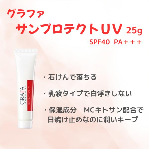 グラファ　サンプロテクトUV 日焼け止め25g　5本セット palace-labo_16-04