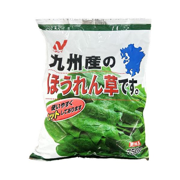 カット済みで手間なく使える、便利な冷凍ほうれん草！