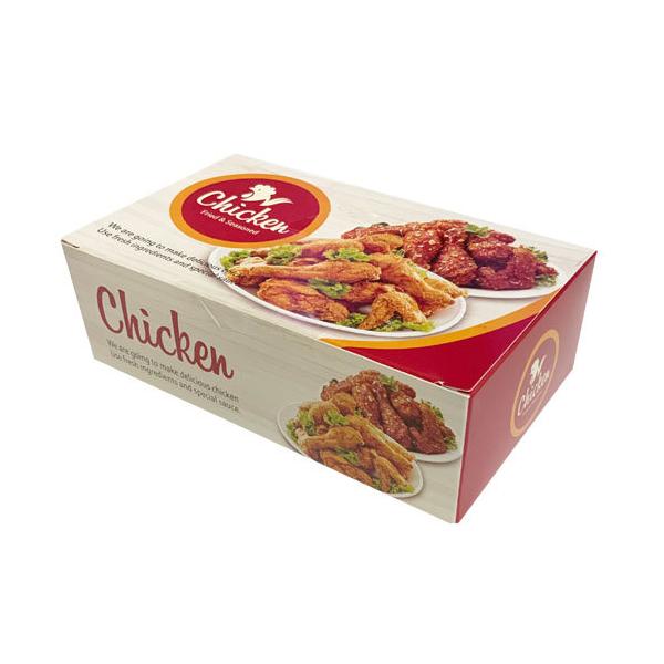 持ち帰り用チキンボックス(1枚・1人前) chicken box 箱包装 フライドチキン ヤンニョムチキン 韓国料理 韓国食材 韓国食品