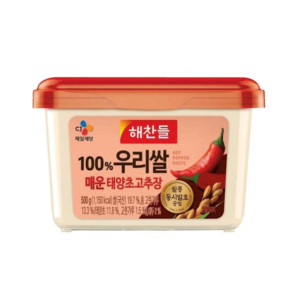 『CJ』ヘチャンドル 辛口コチュジャン(500g) 辛みそ ゴチュジャン 韓国調味料 韓国料理  韓国食材 オススメ 韓国食品