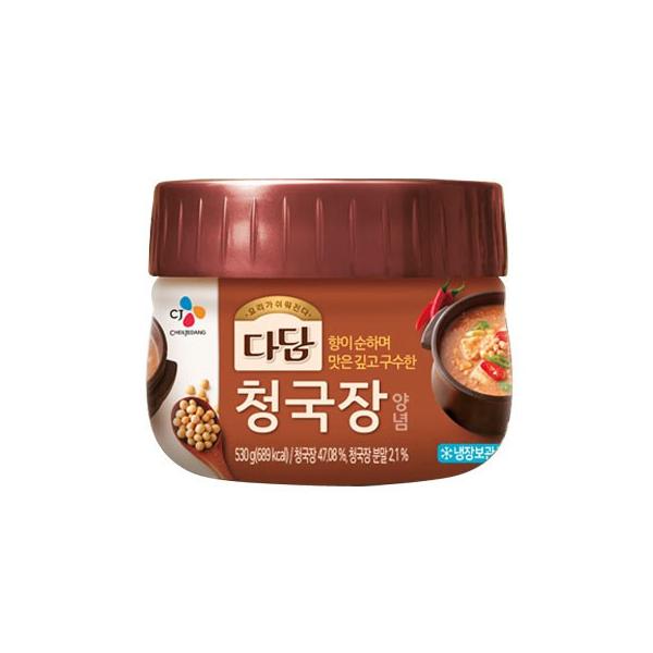 冷蔵 Cj タダム チョングッジャン チゲの素 530g 韓国味噌 納豆チゲ 韓国調味料 韓国料理 韓国食材 韓国食品 P2 3 八道韓国食品 通販 Yahoo ショッピング