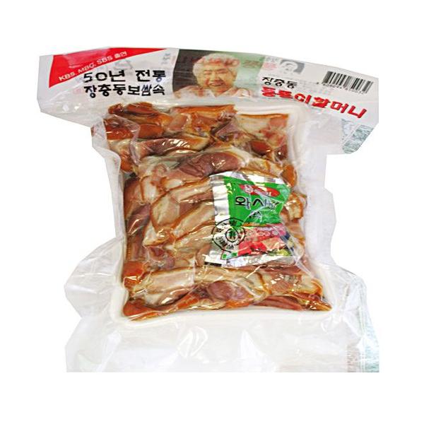 [冷蔵]『匠忠洞』味付け豚足・スライス(800g) 豚肉 加工食品 韓国料理