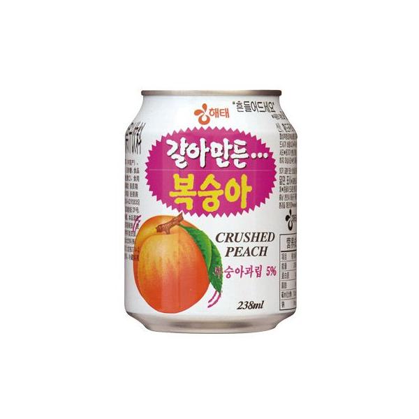 ヘテ おろし桃ジュース ピーチジュース 238ml 1缶 すりおろしもも 果実ジュース 韓国飲料 韓国ドリンク 韓国飲み物 韓国食品 P5015 八道韓国食品 通販 Yahoo ショッピング