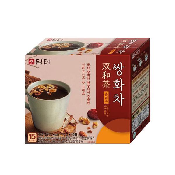 ７種類（天弓・当帰・甘草・シナモン・オウギ・白芍薬・熟地黄）の漢方薬材が入った韓国伝統の薬膳茶です。