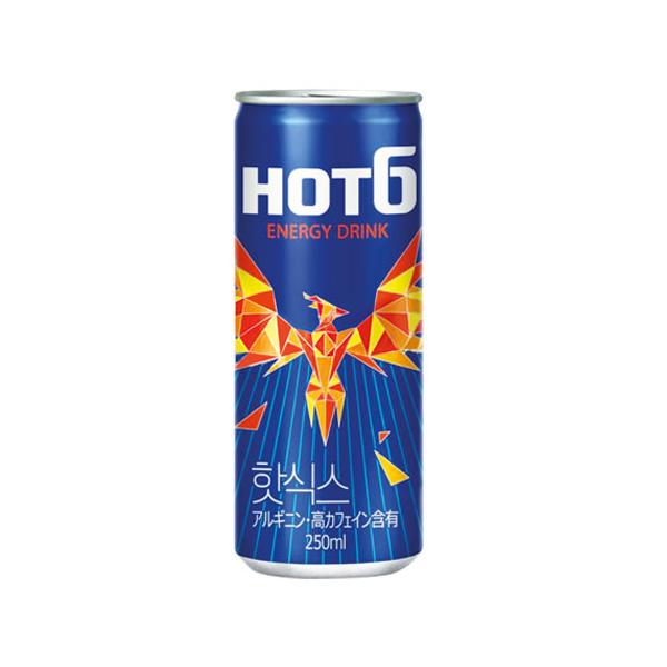 韓国 No.1 エネルギードリンク、HOT6(ホットシックス)