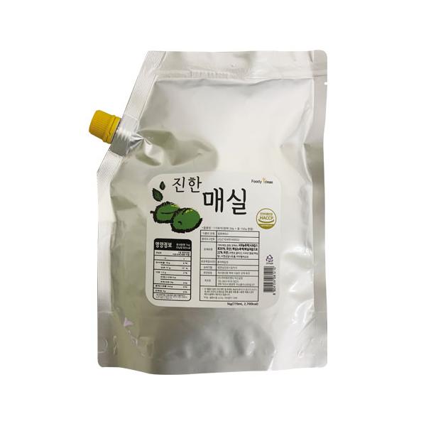 ガヤF&D 梅エキス1kg 6倍濃縮タイプ原液 伝統飲料 韓国飲料 韓国食品