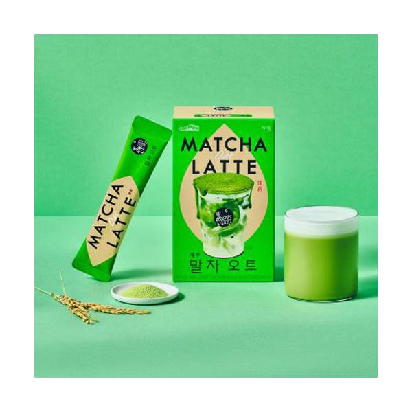 JARDIN 済州抹茶オートミールラテ 200g(20g×10包) オーガニック抹茶
