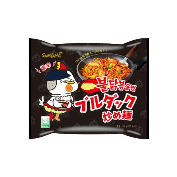 三養 ブルダック炒め麺 火鶏炒め麺 激辛口 140g×1個 ブルダッ炒め麺
