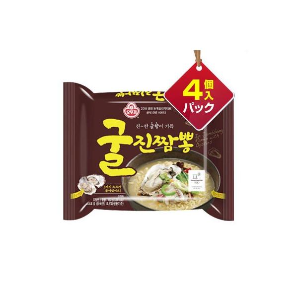 オットギ グルジンチャンポン 牡蠣ジンチャンポン 中辛 130g 4個入りパック 1個当り221円 インスタントラーメン カキ 海鮮 おいしい 韓国ラーメン Buyee 日本代购平台 产品购物网站大全 Buyee一站式代购 Bot Online