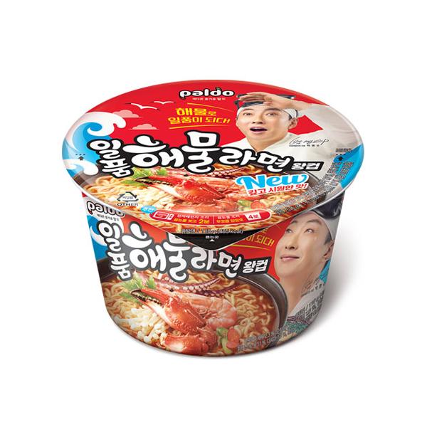 カップ麺　インスタント麺 パルド 海鮮王カップ カップ麺 110g×1個 Paldo カップラーメン