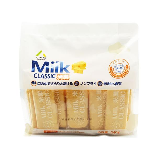 ミルククラシック 米菓子 チーズ味 240g Milk CLASSIC 米