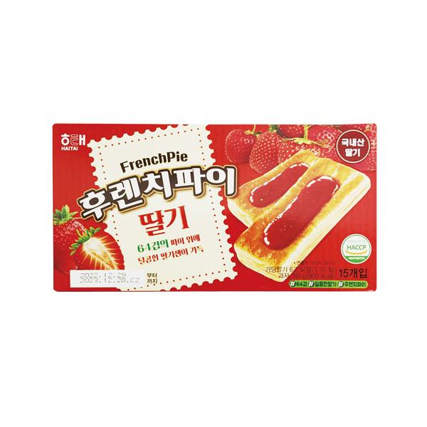ヘテ フレンチパイ イチゴ味 192g 韓国お菓子 韓国食品 P6 八道韓国食品 通販 Yahoo ショッピング