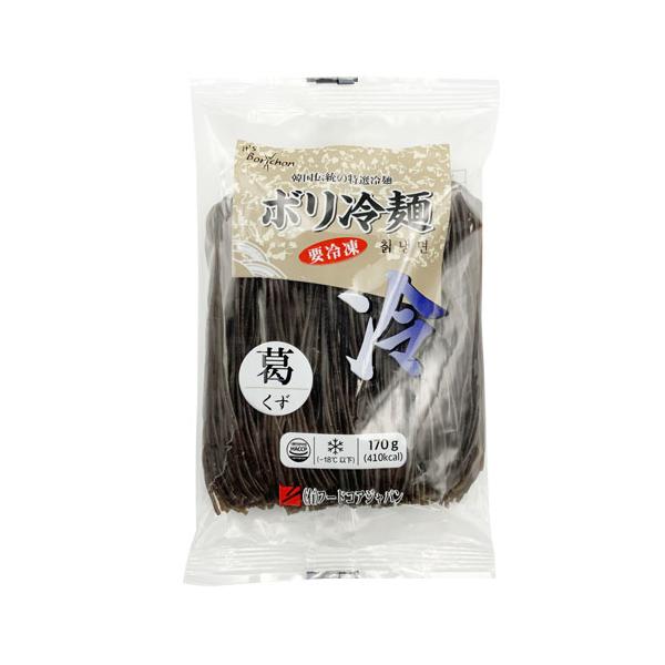 葛を韓国伝統冷麺とマッチ、絶妙な味に仕上がり