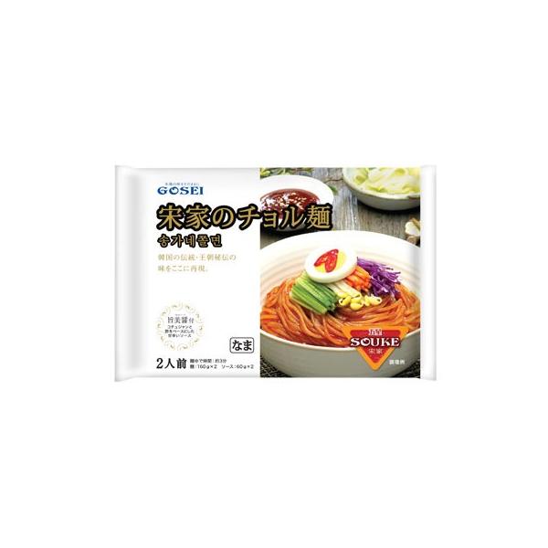 「宋家チョル麺」は、韓国仁川（インチョン）の代表料理を再現した辛口シコシコ麺です。