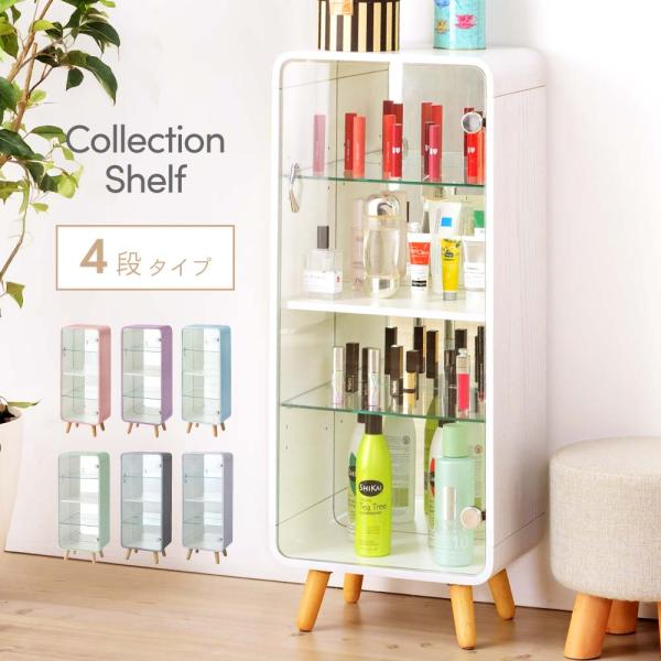 ●内部の背面をミラーにすることで、ディスプレイする物を惹き立てるコレクションラック●インテリアに馴染みやすいお洒落なデザイン●部屋のスペースや収納したいものに合わせて選べる2サイズ●飾ったものが映える背面ミラー仕様●飾っている物がよく見えて...