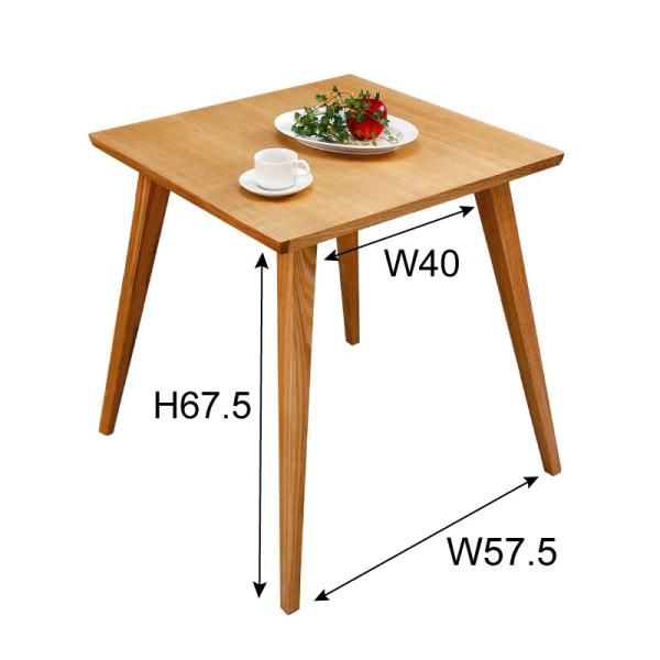 ダイニングテーブル おしゃれ 1人用 食卓机 テーブル 木製 小さい CL786TNAパレットライフ 通販 Yahoo!ショッピング
