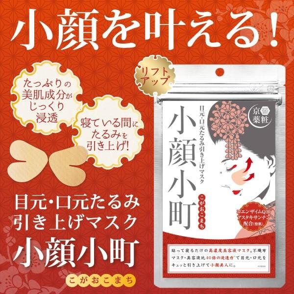 小顔小町】目元・口元たるみ引き上げマスク、リフトアップ、フェイス
