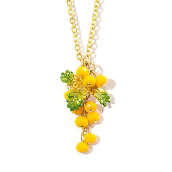 ネックレス ブランド 黄色 レディース PalnartPoc パルナートポック