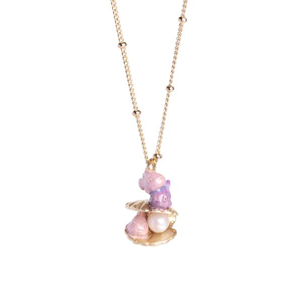ネックレス レディース 深海 PalnartPoc パルナートポック 公式 プレゼント フウセンウオネックレス
