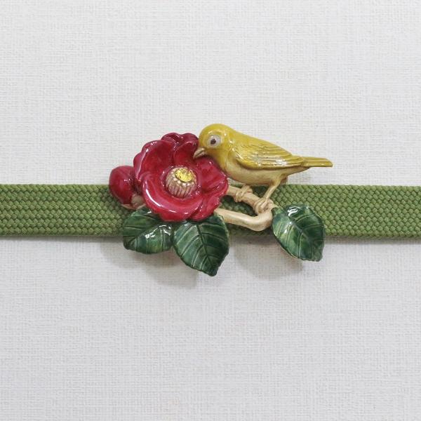 おしゃれな帯留め 花 鳥 Palnartpoc直営 アクセサリー 可愛い ブランドパルナートポック直営店 椿とメジロ帯留め Buyee Buyee 일본 통신 판매 상품 옥션의 대리 입찰 대리 구매 서비스