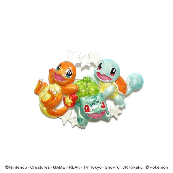 ポケモン ポケットモンスター ブローチ Palnartpoc パルナートポック 公式 プレゼント ヒトカゲ ゼニガメ フシギダネ ブローチ Ppb007 パルナートポックストア Yahoo 店 通販 Yahoo ショッピング