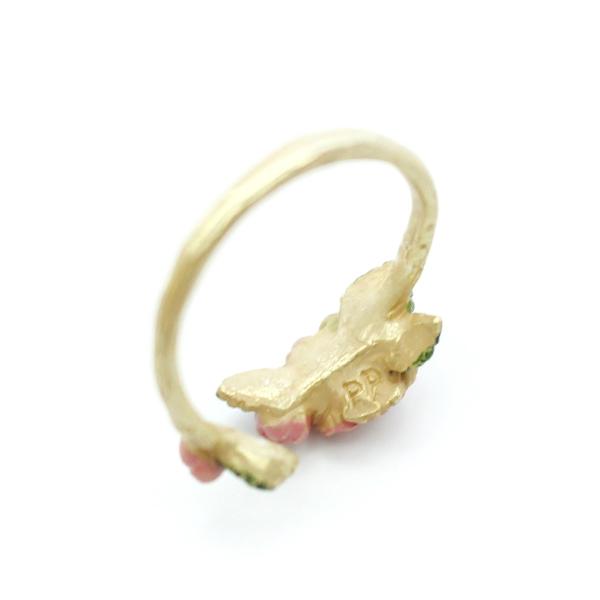 椿 花 指輪 リング 可愛い レディース Palnartpoc 11号 ブランド パルナートポック直営 プレゼント 乙女椿リング Buyee Servis Zakupok Tretim Licom Buyee Pokupajte Iz Yaponii