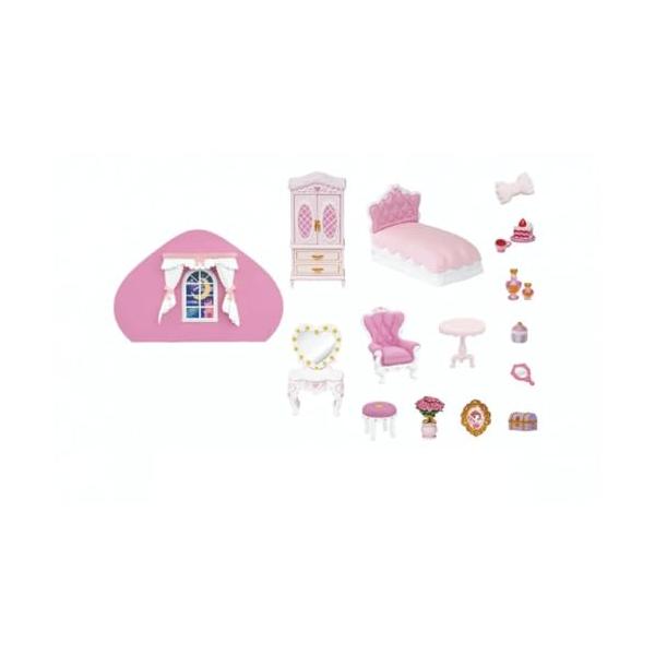 エスワンフォー AKUBIGIRL DOLL HOUSE ベッドルームアイテムセット JMDH-20250402