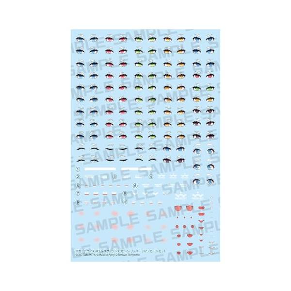 壽屋 メガミデバイスM.S.Gユグドラシスガルム・リッパーアイデカール KP853