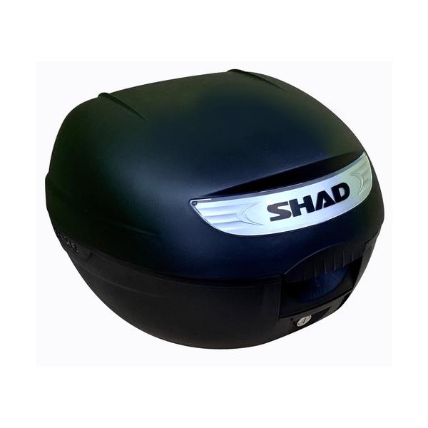 SHAD　トップケース　26リットル　無塗装ブラック